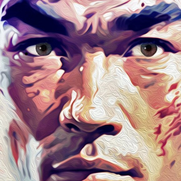 20x30 Bruce Lee Portrait Wall Art Martial Arts Watercolor Oil‎ Painting Poster - Picture 5 of 7